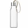 Bouteille d'eau 500 ml, sangle beige perle, plastique, Eva Solo
