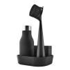 Kit vaisselle, 4 pc, noir, Eva Solo