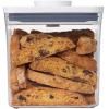 Bocal de rangement POP GOOD GRIPS 2,6 l, grand carré, plastique, OXO