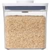 Bocal de rangement POP GOOD GRIPS 2,6 l, grand carré, plastique, OXO