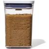 Bocal de rangement POP GOOD GRIPS 1,0 l, petit carré, plastique, OXO