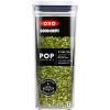 Bocal de rangement POP GOOD GRIPS 2,6 l, rectangle, plastique, OXO