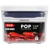Boîte de rangement POP GOOD GRIPS 400 ml, petit carré, plastique, OXO
