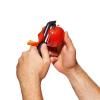 Econome GOOD GRIPS 18 cm, dentelé, noir, plastique, OXO