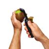Econome GOOD GRIPS 18 cm, dentelé, noir, plastique, OXO