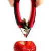 Équeuteur à fraises GOOD GRIPS 9 cm, rouge, plastique, OXO