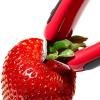 Équeuteur à fraises GOOD GRIPS 9 cm, rouge, plastique, OXO