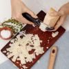 Econome GOOD GRIPS 18 cm, pivotant, noir, plastique, OXO