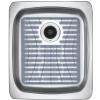 Tapis d'évier GOOD GRIPS 32 x 28 cm, gris, silicone, OXO