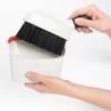 Set pelle et balayette GOOD GRIPS 19 cm, blanc, plastique, OXO
