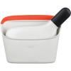 Set pelle et balayette GOOD GRIPS 19 cm, blanc, plastique, OXO