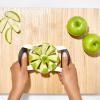Coupe pomme GOOD GRIPS 18 cm, blanc, plastique, OXO