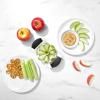 Coupe pomme GOOD GRIPS 18 cm, blanc, plastique, OXO