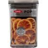 Bocal de rangement POP STEEL 1,0 l, petit carré, plastique, OXO