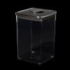 Bocal de rangement POP STEEL 4,2 l, grand carré, plastique, OXO