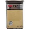 Bocal de rangement POP STEEL 4,2 l, grand carré, plastique, OXO