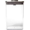 Bocal de rangement POP STEEL 4,2 l, grand carré, plastique, OXO