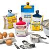 Clips pour sachets alimentaires GOOD GRIPS, magnétique, set de 4, plastique, OXO