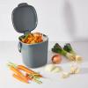 Conteneur de déchets biologiques EASY-CLEAN GOOD GRIPS 2,83 l, gris, plastique, OXO