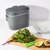 Conteneur à biodéchets EASY-CLEAN GOOD GRIPS 6,62 l, gris, plastique, OXO