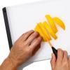 Coupe-mangue GOOD GRIPS 25 cm, orange, plastique, OXO