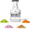 Hachoir GOOD GRIPS 200 ml, blanc, plastique, OXO