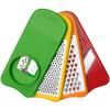 Set de râpes GOOD GRIPS, set de 4 pc, plastique, OXO