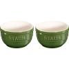 Ramequin 9 cm, set de 2, vert, céramique, Staub