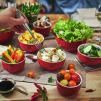 Ramequin 9 cm, set de 2, rouge, céramique, Staub