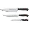 Couteaux de cuisine PREMIER PLUS, set de 3, acier inoxydable, F.DICK