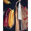 Couteaux de cuisine PREMIER PLUS avec support, set de 4, blanc, acier inoxydable, F.DICK