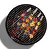 Brochettes GOOD GRIPS 34 cm, set de 6, argent, acier inoxydable, OXO