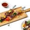 Brochettes GOOD GRIPS 34 cm, set de 6, argent, acier inoxydable, OXO