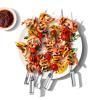 Brochettes GOOD GRIPS 34 cm, set de 6, argent, acier inoxydable, OXO