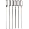 Brochettes GOOD GRIPS 34 cm, set de 6, argent, acier inoxydable, OXO