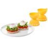 Pocheuse à oeufs GOOD GRIPS 2 pc, jaune, silicone, OXO