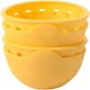 Pocheuse à oeufs GOOD GRIPS 2 pc, jaune, silicone, OXO