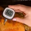 Thermomètre de barbecue GOOD GRIPS 25 cm, noir, plastique, OXO