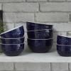 Bol 700 ml, bleu, céramique, Staub