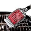 Brosse pour grille de barbecue avec grattoir GOOD GRIPS 51 cm, gris, acier inoxydable, OXO