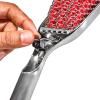 Brosse pour grille de barbecue avec grattoir GOOD GRIPS 51 cm, gris, acier inoxydable, OXO