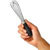 Fouet GOOD GRIPS 18 cm, noir, acier inoxydable, OXO