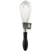 Fouet GOOD GRIPS 28 cm, noir, acier inoxydable, OXO