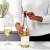 Bouchon à vin STEEL, set de 2, argent, acier inoxydable, OXO
