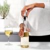 Bouchon à vin STEEL, set de 2, argent, acier inoxydable, OXO