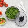 Essoreuse à salade STEEL 6,0 l, argent, acier inoxydable, OXO