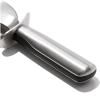 Couteau à pizza STEEL 10 cm, argent, acier inoxydable, OXO