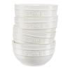 Bol 400 ml, set de 4, ivoire, céramique, Staub