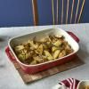 Plat de cuisson four 20 x 15 cm, rouge, céramique, Staub