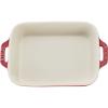 Plat de cuisson four 20 x 15 cm, rouge, céramique, Staub